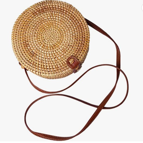 Wicker Woven Handbag - Picture 1 of 6